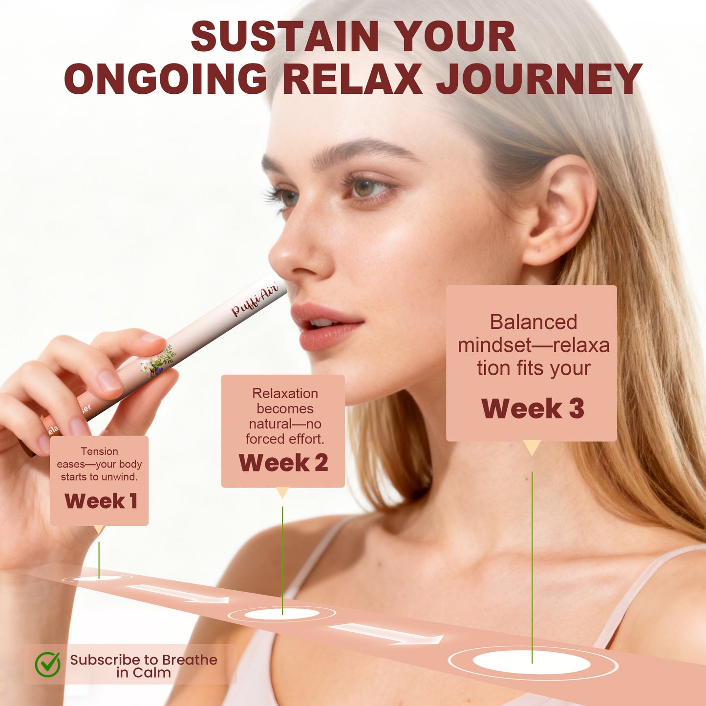 New Relax Herbal Diffuser - 900 Uses