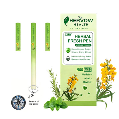 HERVOW Full Set Diffusers Blueberry Lavender Mint Aromatherapy Stick |ABlend of Blueberry, Lavender & Mint Essential Oils for aClean & Balanced Sensory Experience | Plant-Based,Portable Everyday Design