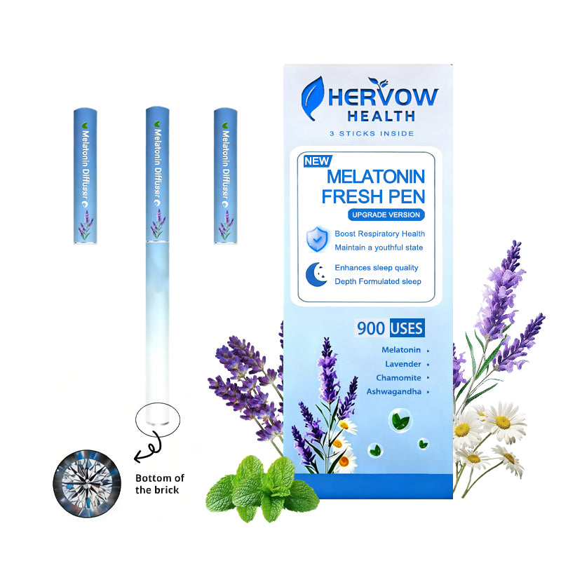 HERVOW Full Set Diffusers Blueberry Lavender Mint Aromatherapy Stick |ABlend of Blueberry, Lavender & Mint Essential Oils for aClean & Balanced Sensory Experience | Plant-Based,Portable Everyday Design