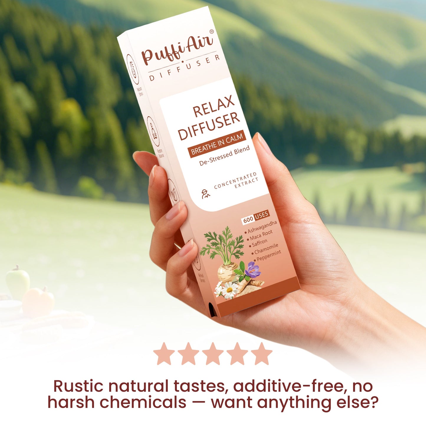 Nova Relax Herba Difuzilo - 600 Uzoj