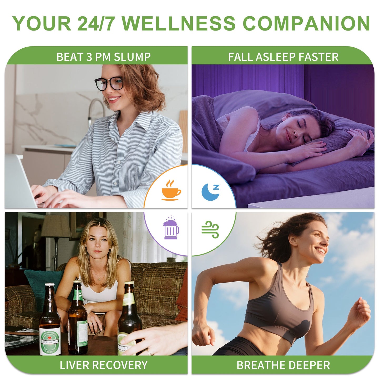 Nova Miksaĵo - Kompleta Aro de Difuziloj - 4 Aromaĵoj En 1 Skatolo